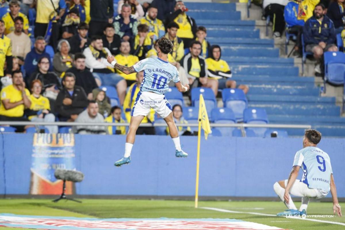 Las Palmas vs Málaga CF, en imágenes