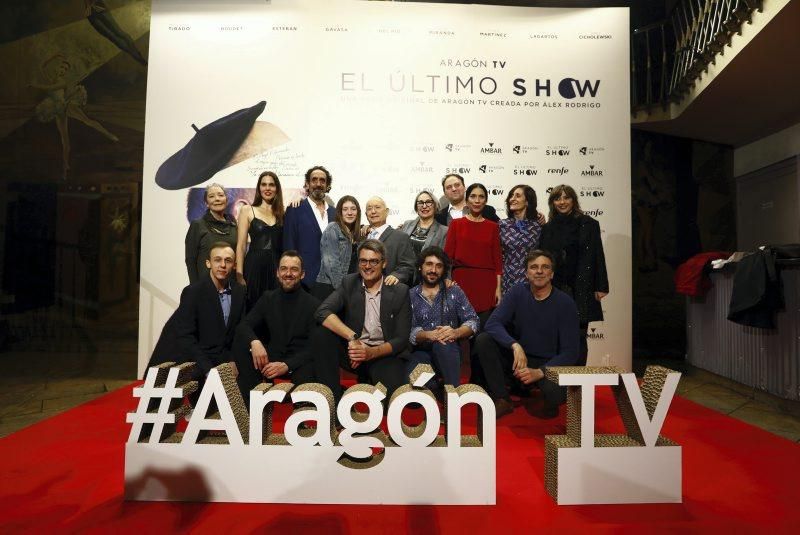 Preestreno de la serie de Aragón TV, 'El último show'