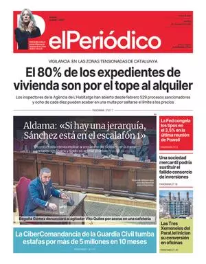 La portada de EL PERIÓDICO del 30 de abril de 2026