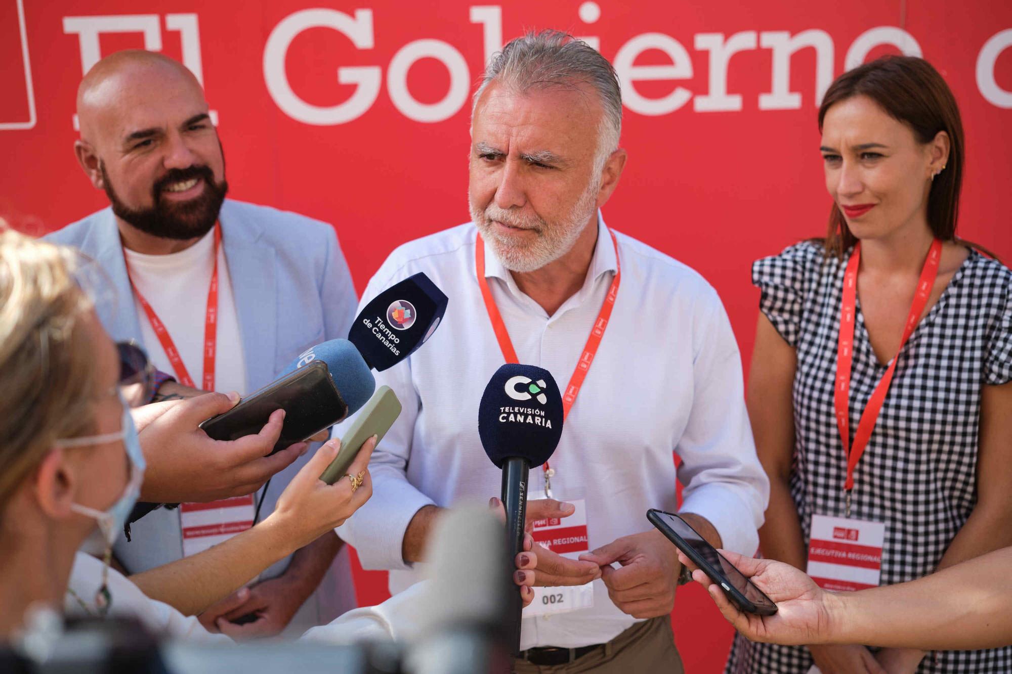 Comité Regional del PSOE de Canarias celebrado en Puerto de la Cruz