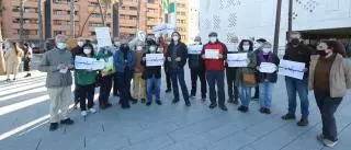 La Audiencia Provincial condena a Manuel Trujillo, de A Desalambrar, por cortar alambres en el camino del Bañuelo