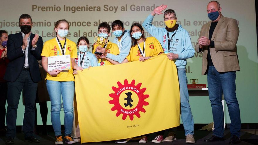 ‘Aldeatrón Robotix’ is proclaimed the winner of the First Lego League Canarias 2022