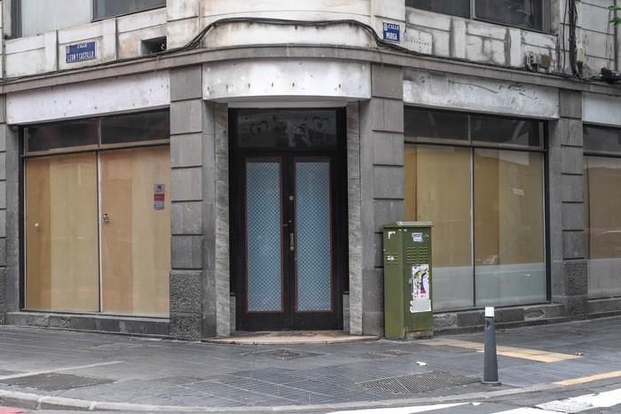 Negocios en la calle León y Castillo