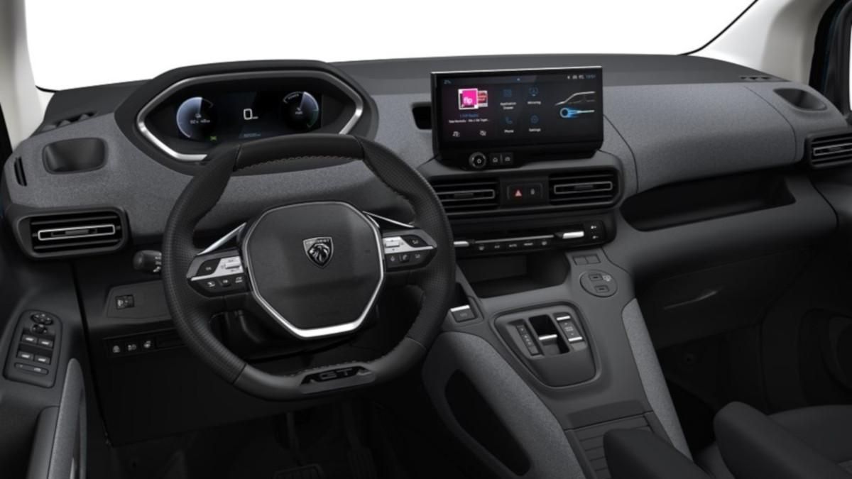 Interior del Peugeot Rifter Long