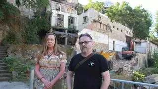 Piden que la demolición en el antiguo balneario de la Casa de Baños do Outeiro preserve su valor patrimonial y termal: «Esperamos sensibilidad y que no se destruya totalmente»