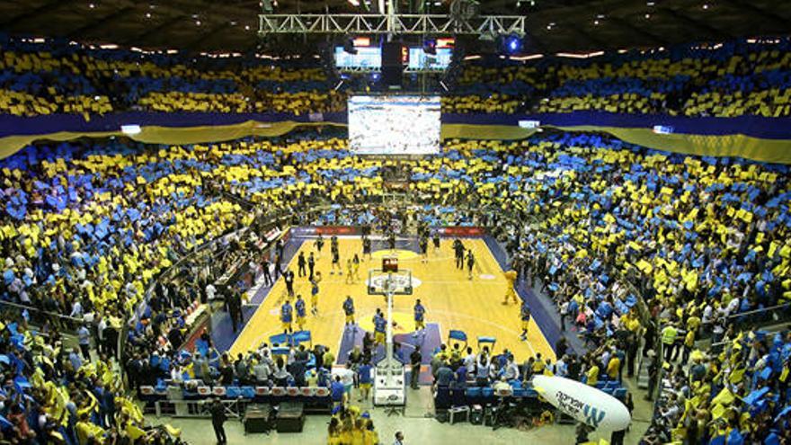 La pista del Maccabi se llena siempre hasta la bandera cada vez que el equipo israelí juega un partido de la Euroliga.