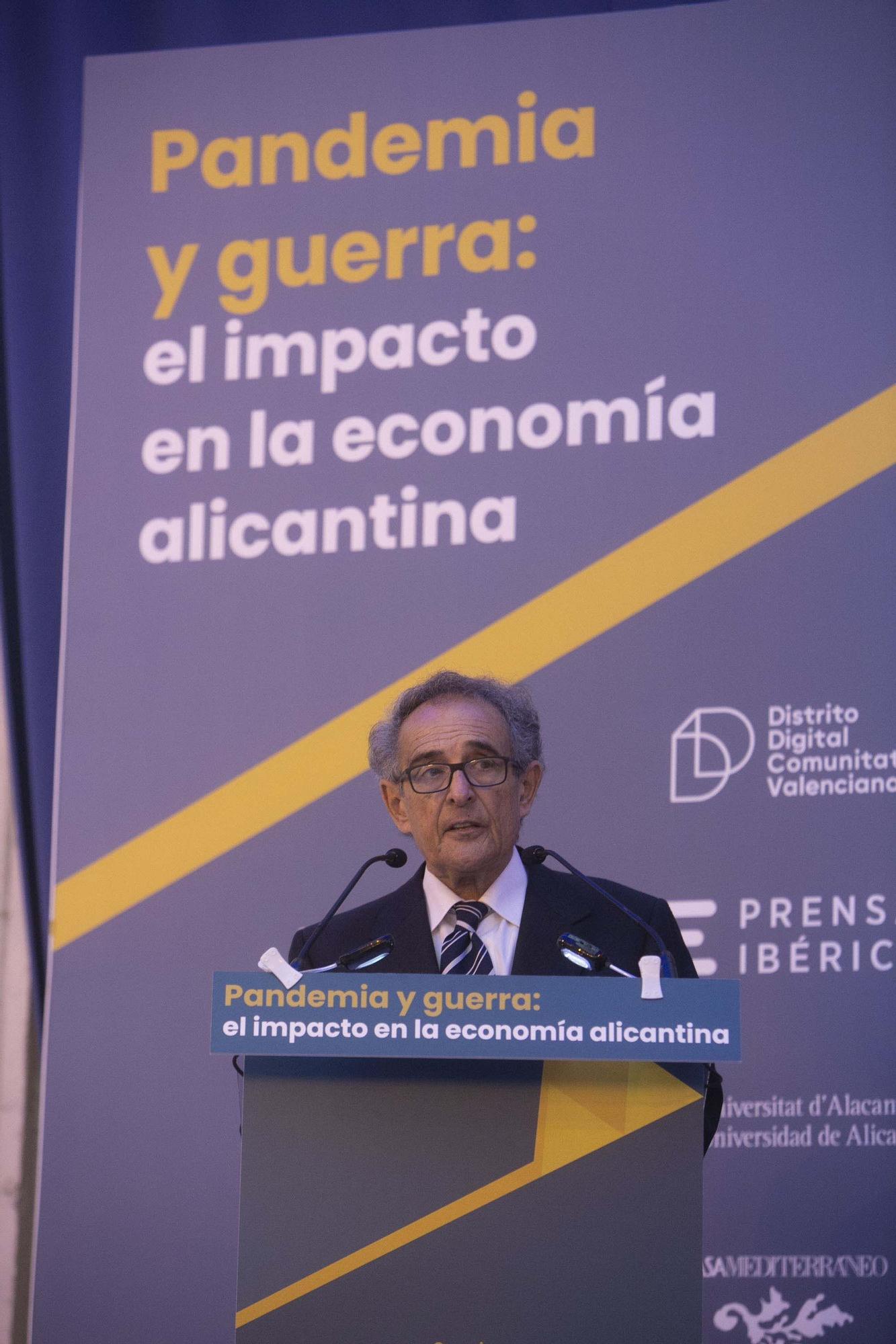 Presentación del anuario “Pandemia y guerra: el impacto en la economía alicantina”