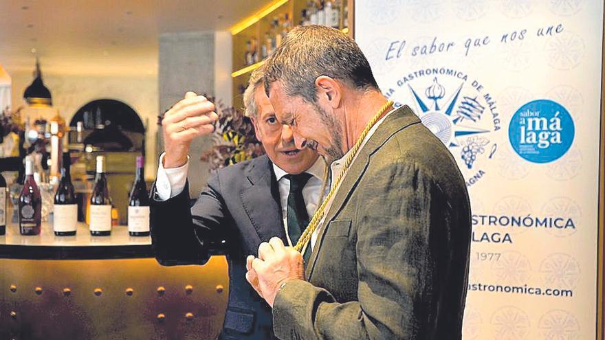 Antonio Banderas, Académico de Honor de la Academia Gastronómica de Málaga