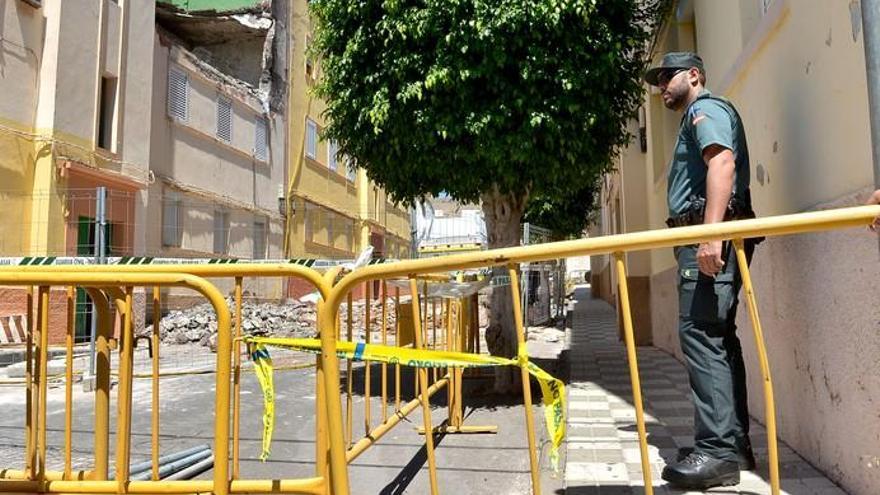 Vecinos afectados por la explosión de Agüimes