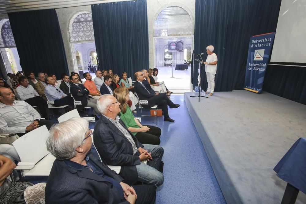 La Universidad de Alicante inaugura el grado de Gastronomía en Casa Mediterráneo para "abrirlo a la sociedad"