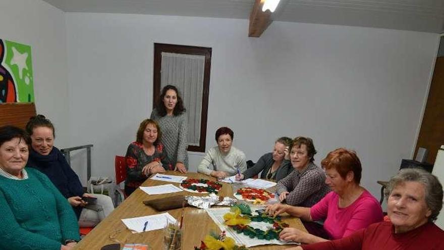 Las participantes en el taller. // Gustavo Santos