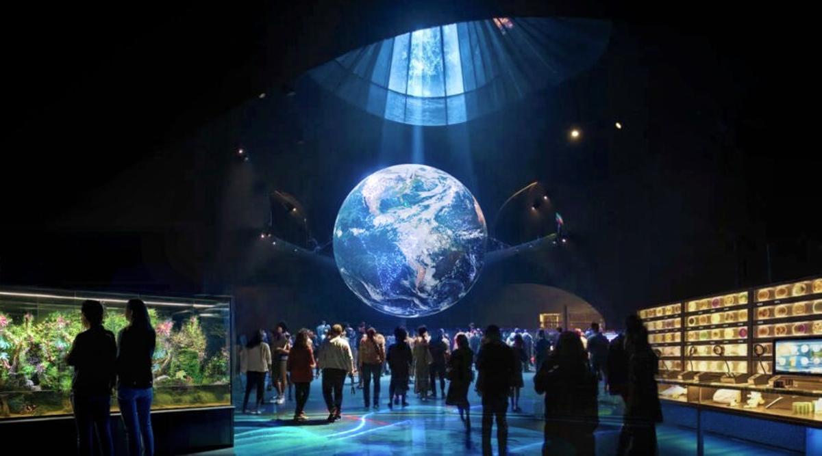 Imagen virtual que recrea el futuro Bioscope en Barcelona
