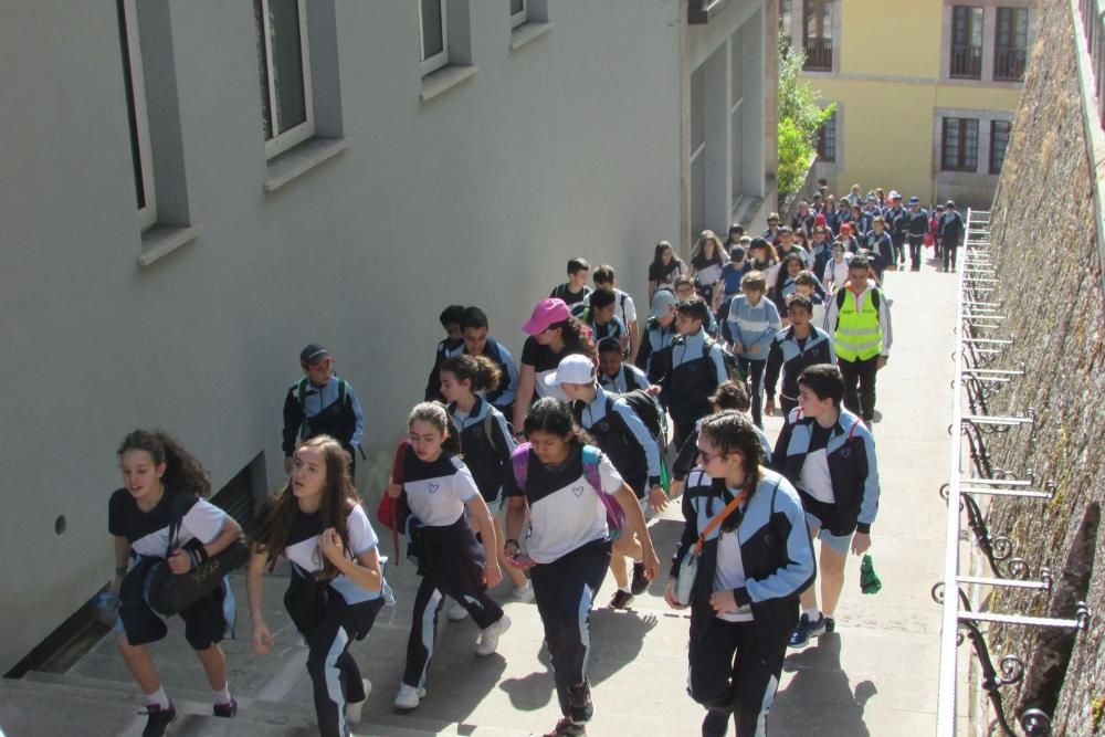 Encuentro de escolares en Covadonga