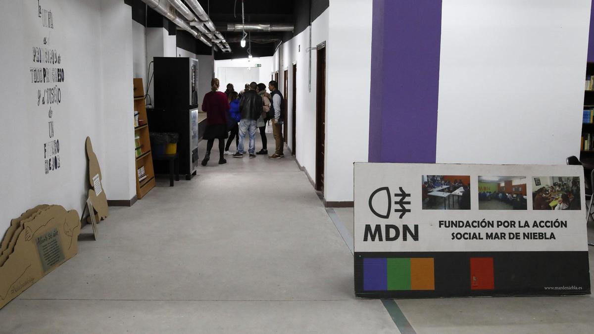 Instalaciones de Mar de Niebla en La Calzada.