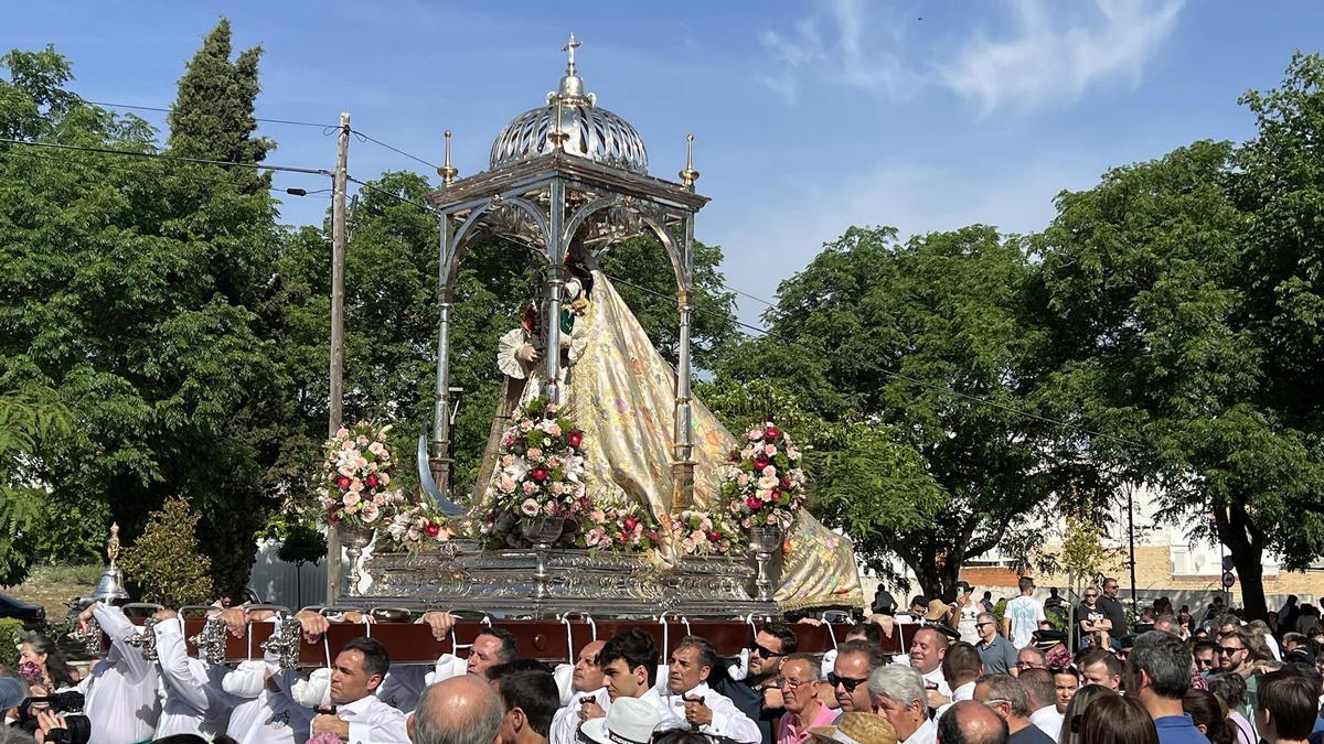 La Virgen de Araceli regresa a su Santuario en la Romería de Subida