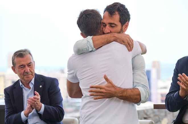 Despedida de Carlos Ruiz como jugador del CD Tenerife