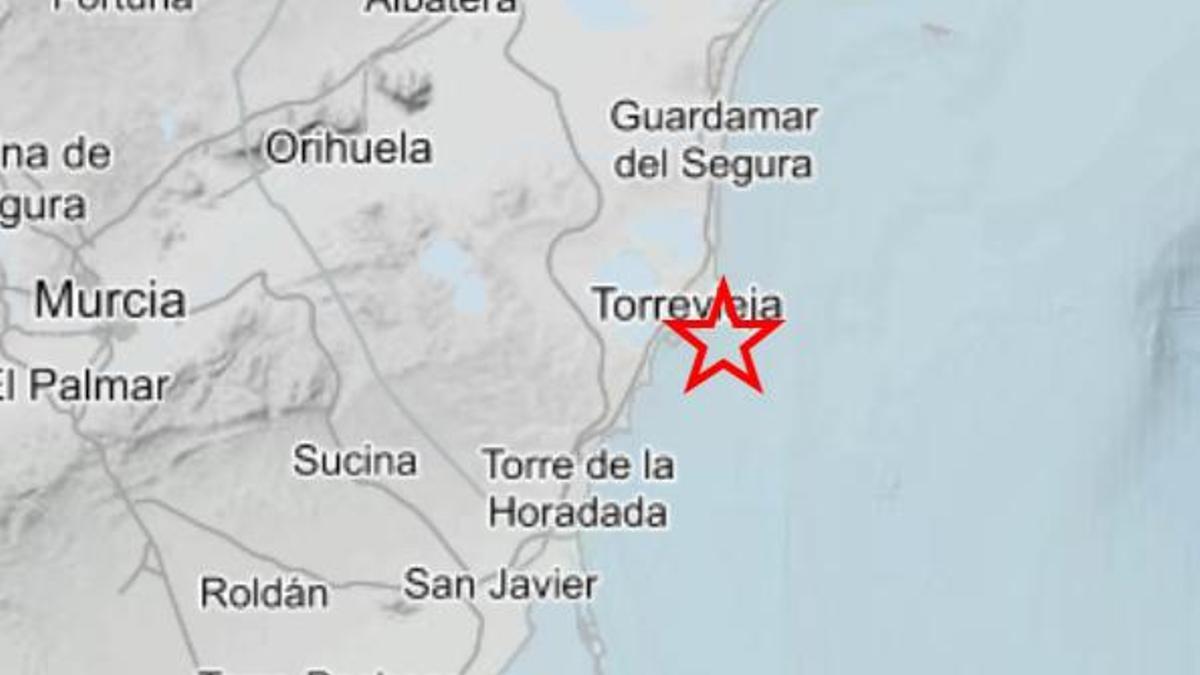 Localización del terremoto