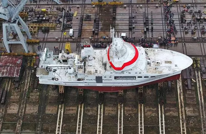 Ferri se consolida en Damen con el suministro de los equipos de cubierta para otro oceanográfico