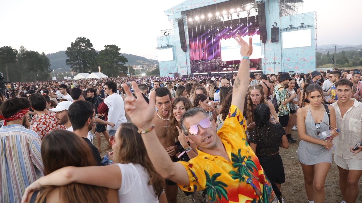 Asistentes a uno de los conciertos de la pasada edición en Llanera