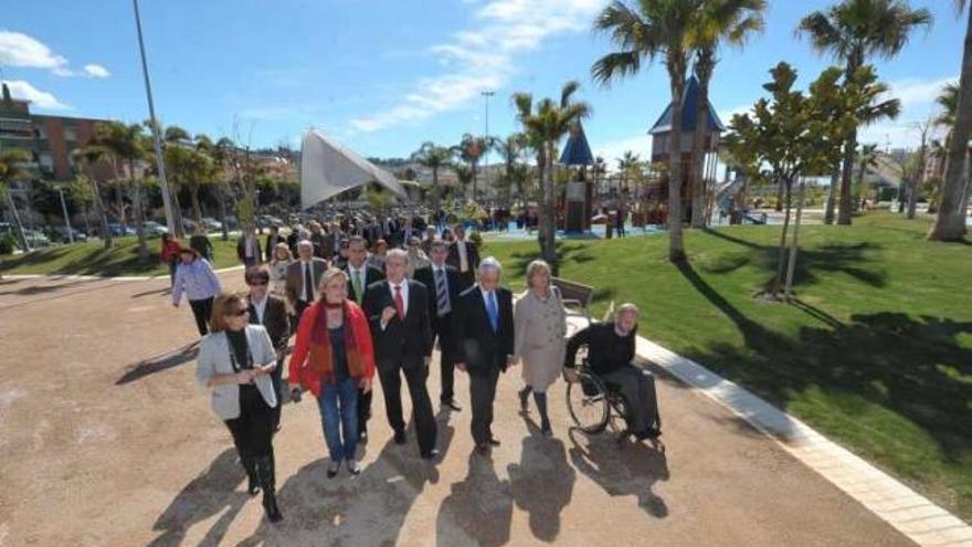 El parque fue inaugurado por las autoridades.