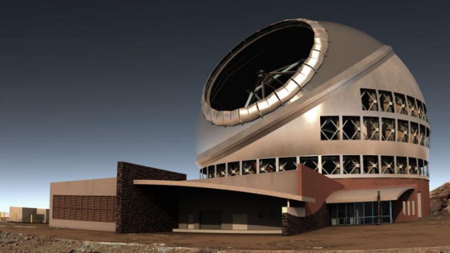 La construcción del Telescopio de Treinta Metros comenzará la próxima semana en Hawái, por lo que el Observatorio del Roque deberá competir por proyectos futuros.