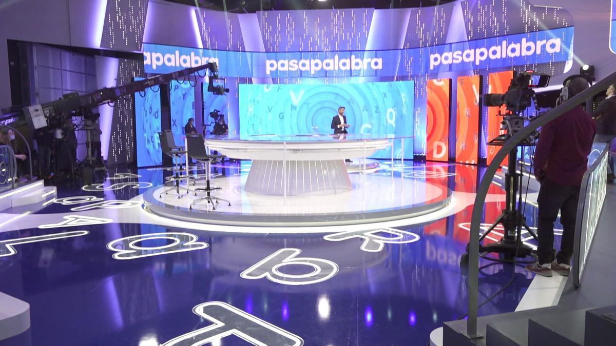 El plató de Pasapalabra