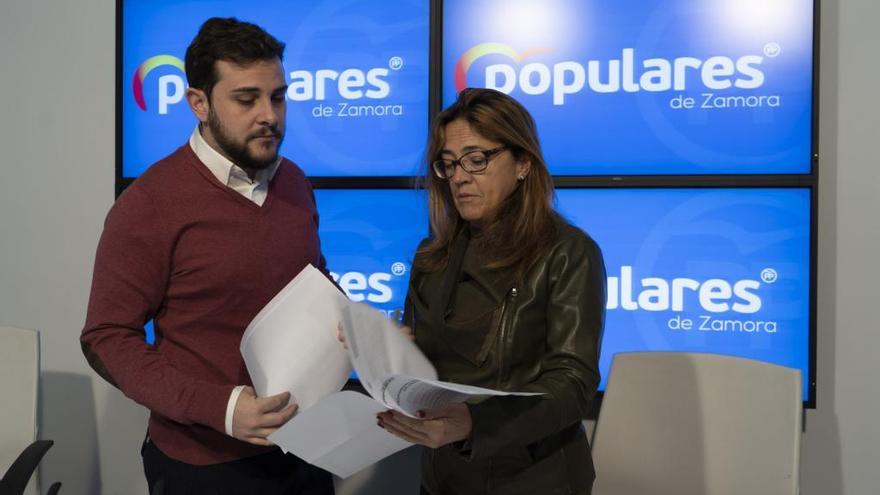 Víctor López de la Parte y Mayte Martín Pozo.