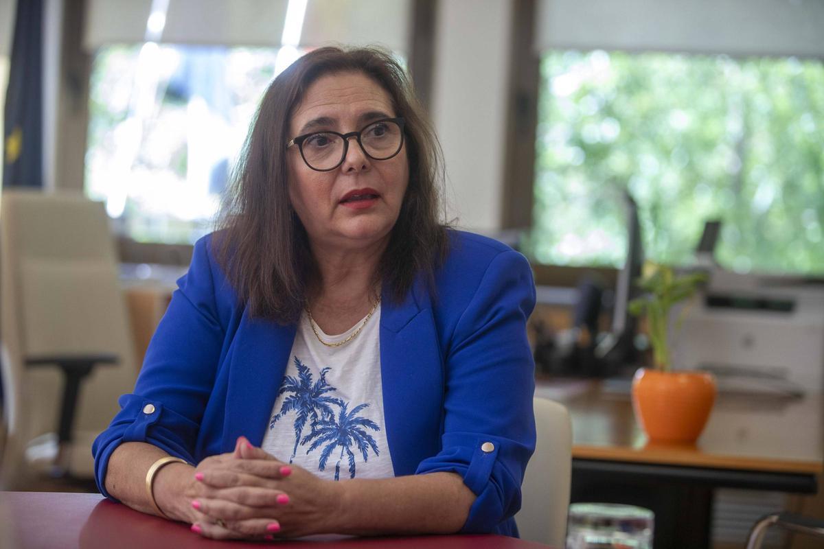 La consellera de Salud, Manuela García