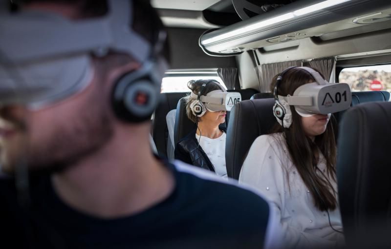 El Teide visto con gafas de realidad virtual