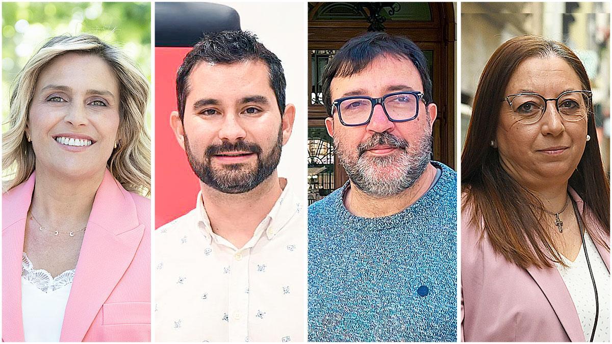 Marta Barrachina, Samuel Falomir, David Guardiola y Llanos Massó.