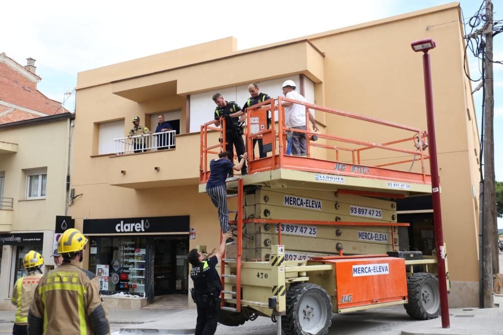 Detenció de dues lladres a l'Escala