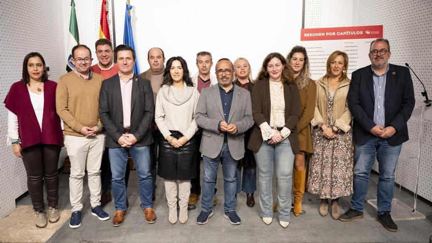 Galería | Así ha sido la presentación de los presupuestos de la Diputación de Cáceres