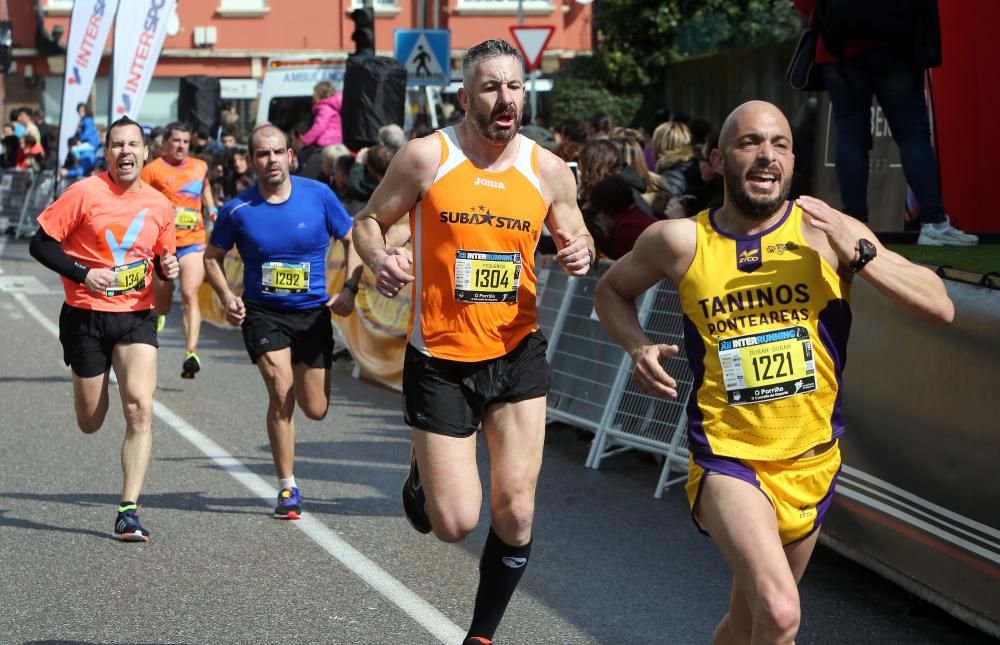 Cientos de corredores desafían al cansancio en la Interruning de O Porriño