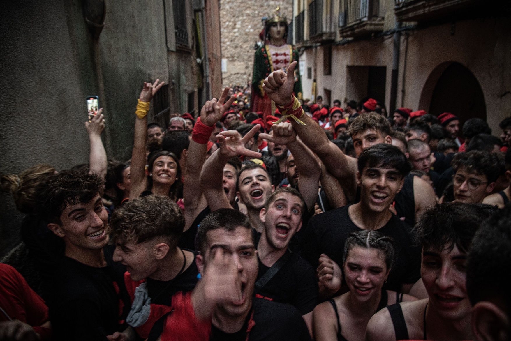 Les millors imatges del passacarrers de dimecres al vespre de Patum