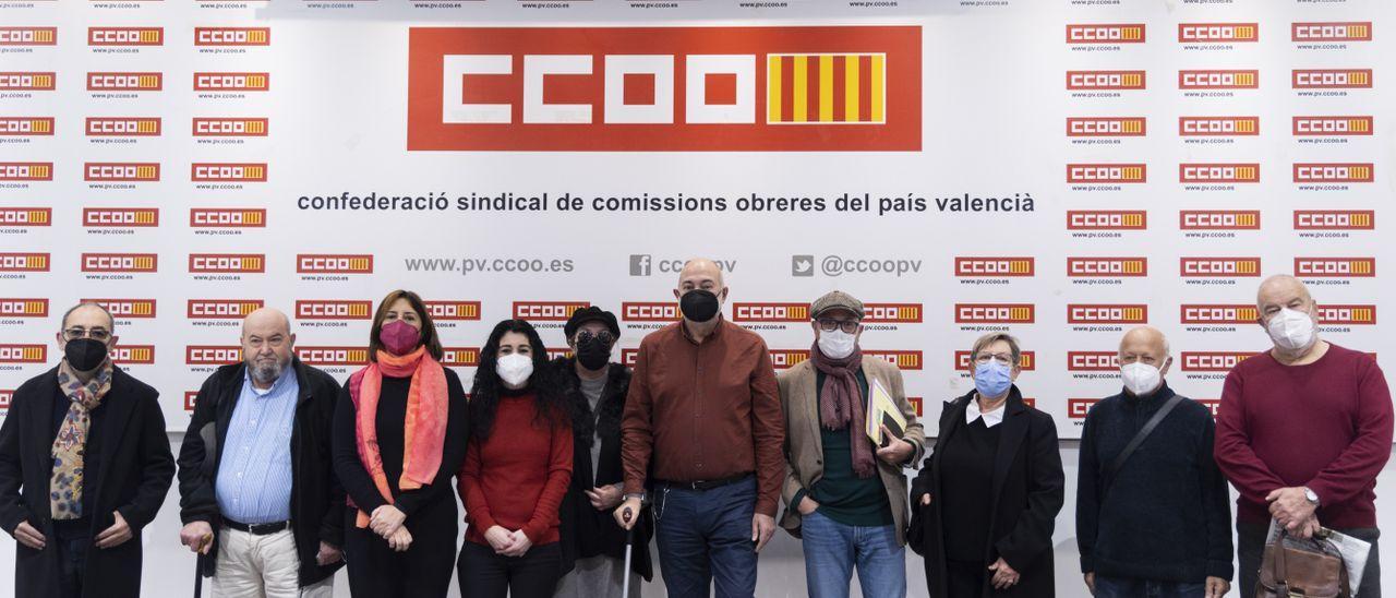 CCOO Pais Valencia lleva a los tribunales europeos una demanda sobre las torturas del franquismo.