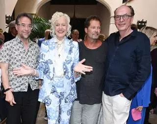 Mit Til Schweiger, Jan Josef Liefer, Anna Loos, Herbert Knaup und Ellen von Unwerth: Großer Bahnhof bei den Jacobys in Palma