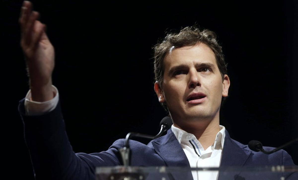 El president de Ciutadans, Albert Rivera.