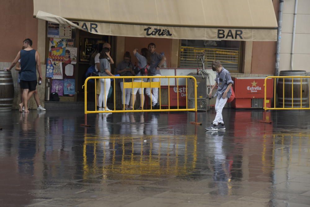 La tronada, ajornada per la pluja