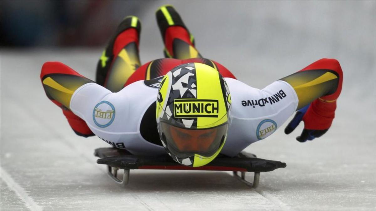 Ander Mirambell debutó con un buen resultado en la Copa del Mundo de skeleton