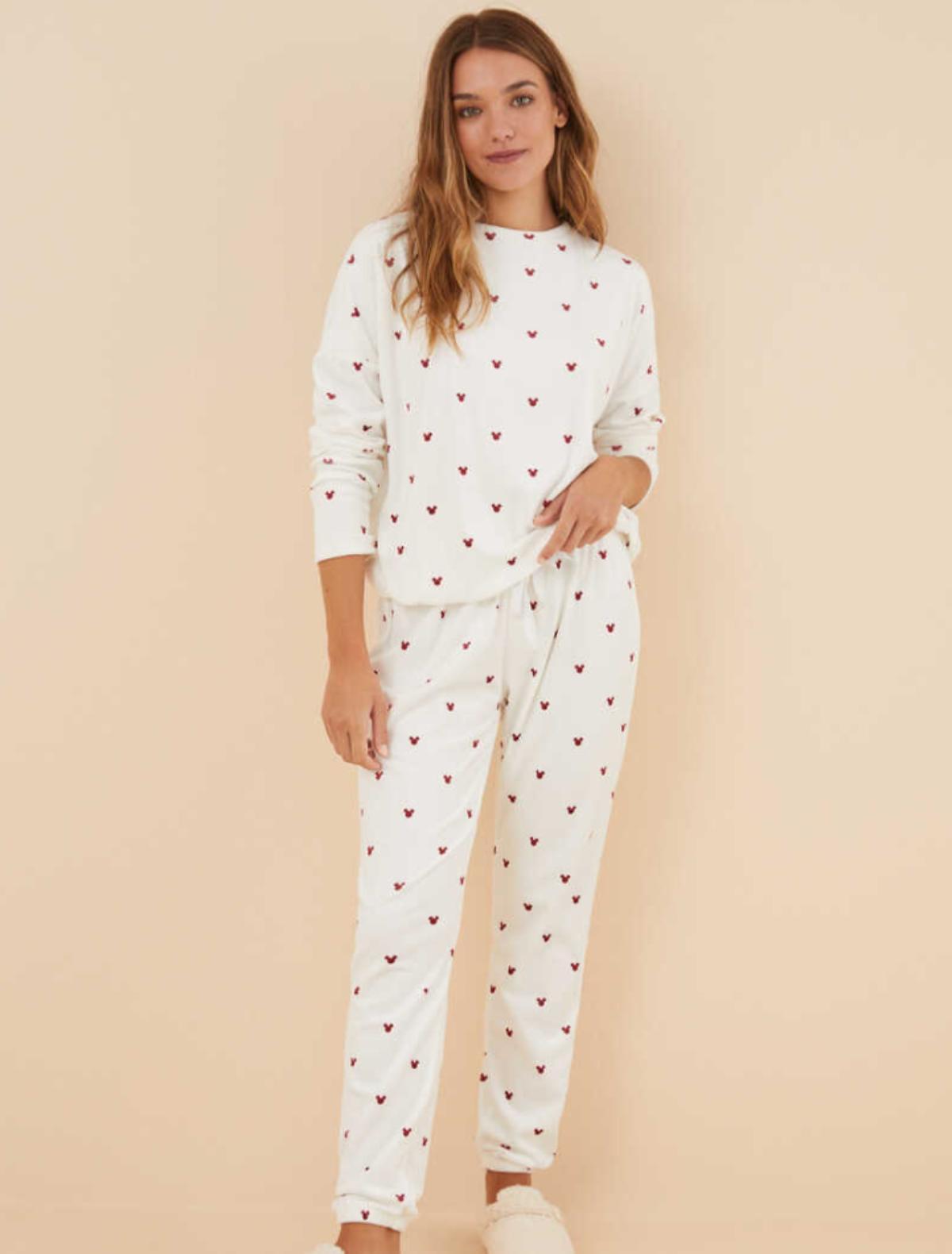 PIJAMA TERCIOPELO MICKEY MOUSE