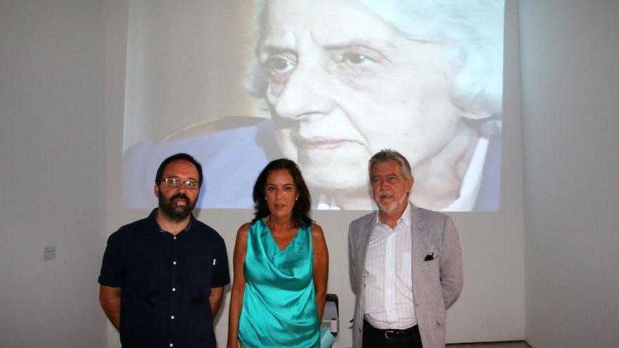 José Manuel Mouriño, Susana Martín y José María Ruiz Povedano, ayer.