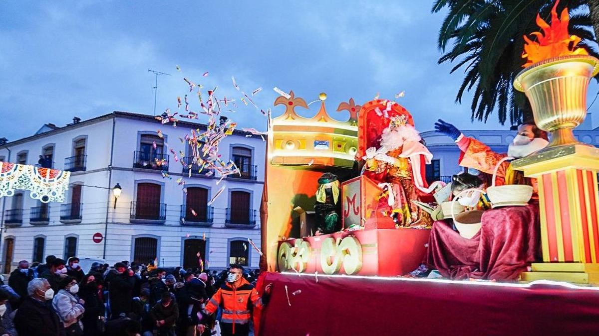 Imagen de una cabalgata pasada de Pozoblanco.