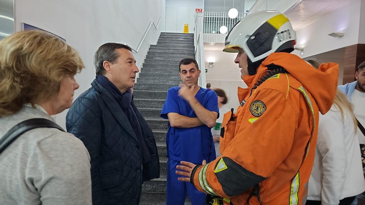 El conseller de Sanidad, Marciano Gómez, se ha trasladado al hospital de Llíria.
