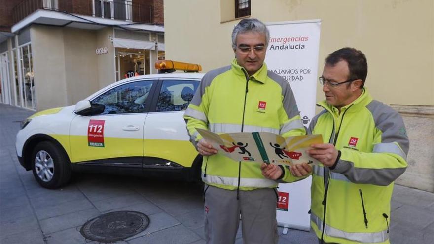 El 112 atendió el pasado año 38.354 emergencias en Córdoba