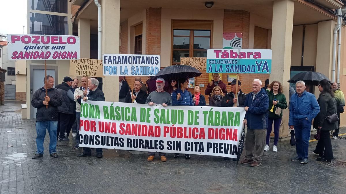 Protesta plataforma sanitaria tabasera.