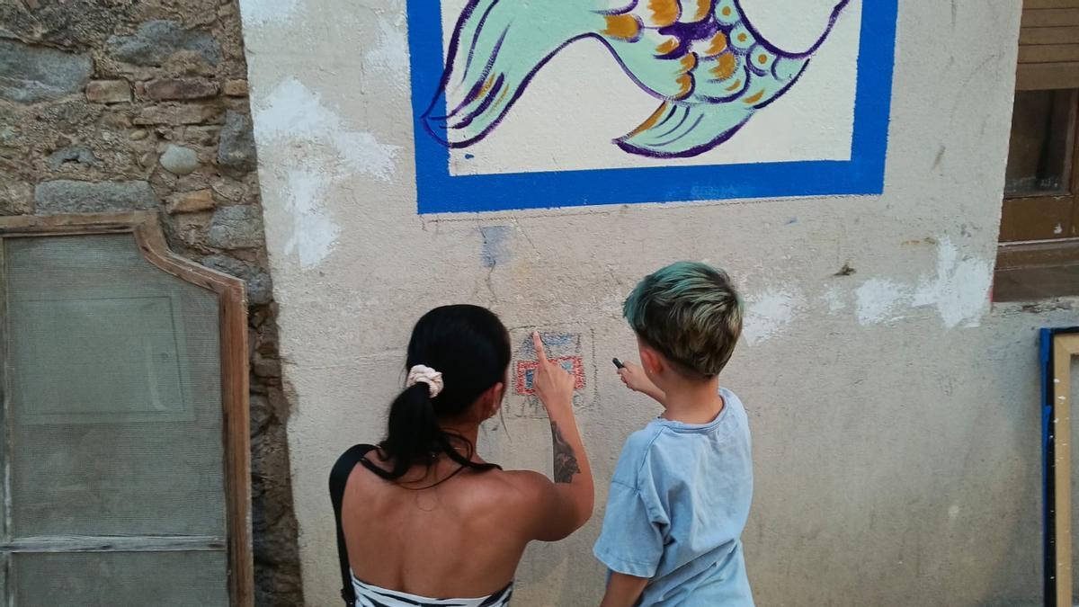Petits i grans van formar part de la transformació del carrer.
