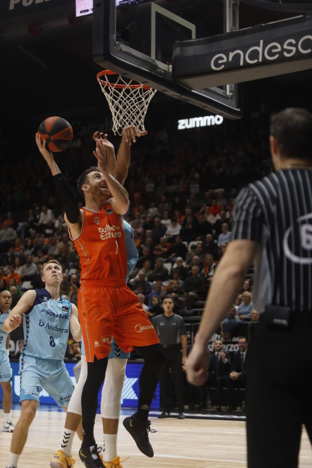 El Valencia Basket - Andorra, en imágenes