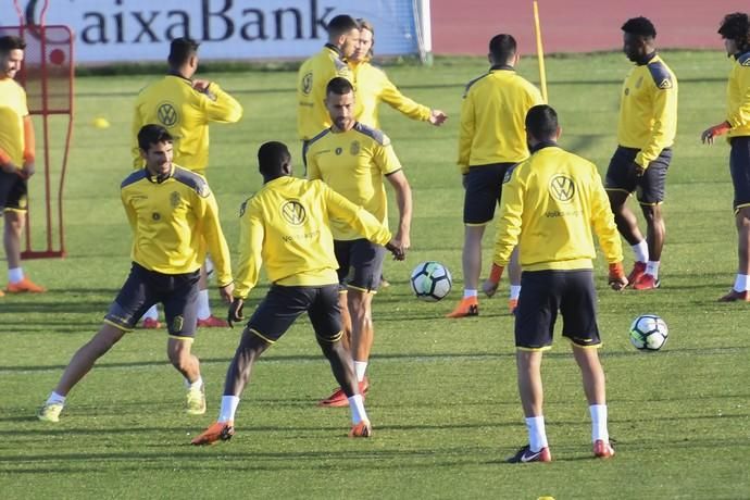 ENTRENAMIENTO DE LA UD LAS PALMAS