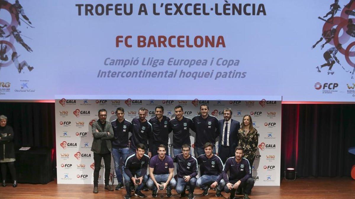 El FC Barcelona, premio a la excelencia por sus títulos el año pasado