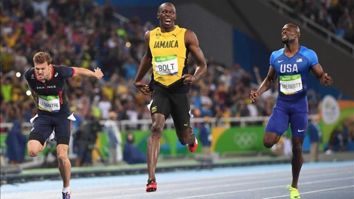 Usain Bolt sumó en 200 metros su octavo oro olímpico y este viernes estará en la final del 4x100